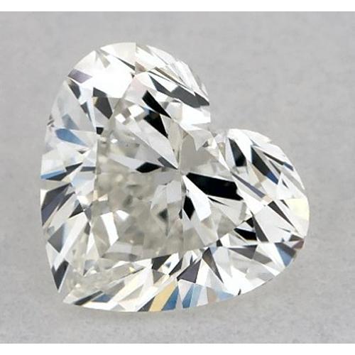 Herzform Edler Diamant Ring in Gold – Hauptansicht