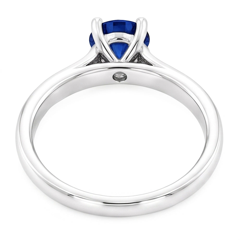 2 Carat echter Ceylon-Saphir-Damenring