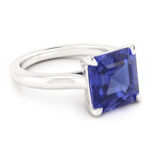 2 Karat Saphir-Verlobungsring für Damen