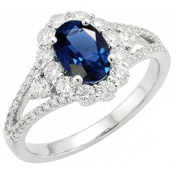 Echter Saphir Ring 1.50 Karat