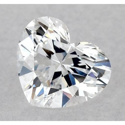 2 Karat Herzförmiger Diamant, lose, E VVS1, sehr guter Schliff