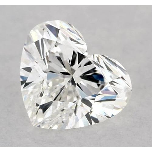 2 Karat Herz-Diamant, lose, F, VVS1, sehr guter Schliff