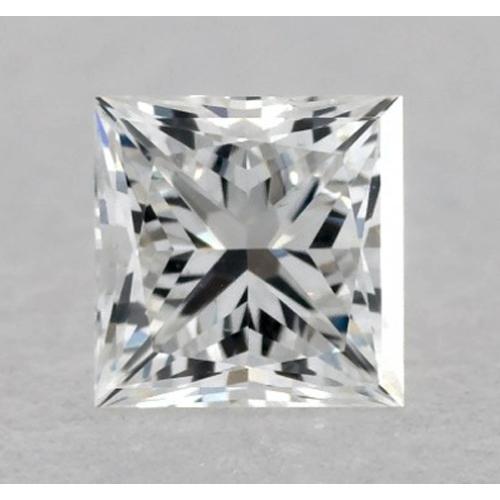 2 Karat Prinzessschliff, lose, E, VS1, exzellenter Schliff