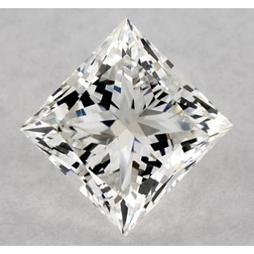 Diamant 2 Karat, Prinzessschliff, lose, F, VVS1, exzellenter Schliff