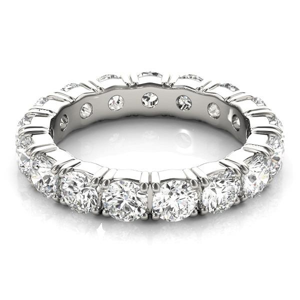 Edler Diamant Eternity Band – Seitenansicht