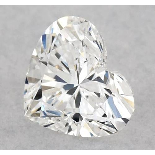 Herz-Schliff Brillant Ring in Gold – Frontansicht
