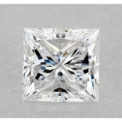 2,25 Karat Princess-Diamant, natürlich, aus der Erde gewonnen, lose, F, VS1, exzellenter Schliff