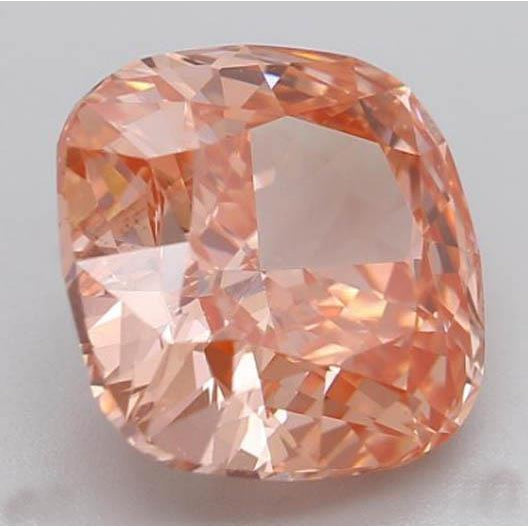 Rosa Saphir Cushion Loose Sapphires Natural in Gold – Seitenansicht