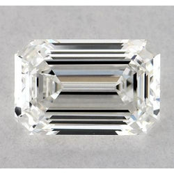 2,5 Karat Smaragd-Schliff, natürlicher, aus der Erde gewonnener Diamant (lose), F VS1, sehr guter Schliff