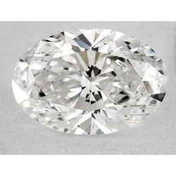 2,5 Karat ovaler, natürlicher, aus der Erde gewonnener Diamant, lose, Farbe E, VVS1, sehr guter Schliff