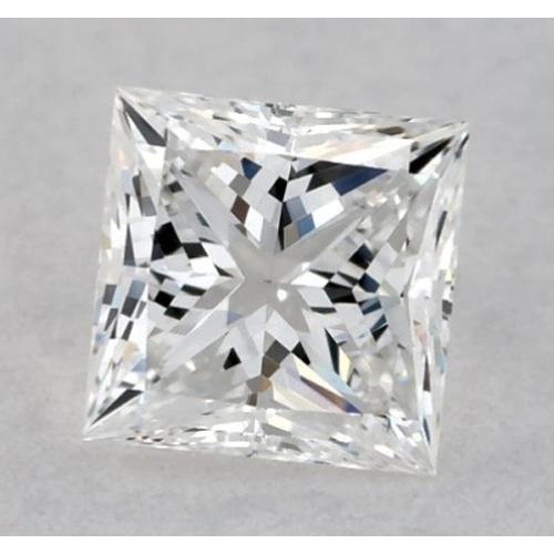 Diamant 2,5 Karat, Prinzessschliff, lose, F, VVS1, exzellenter Schliff
