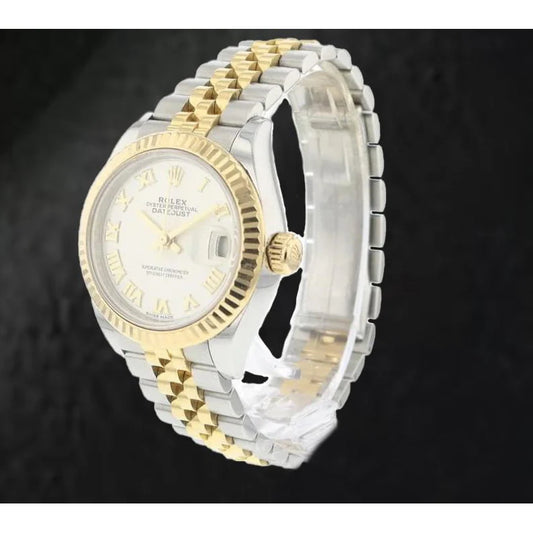 Zweifarbig wunderschöne Damenuhr Rolex