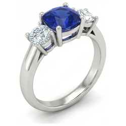 Echter Saphir Ring 1.25 Karat
