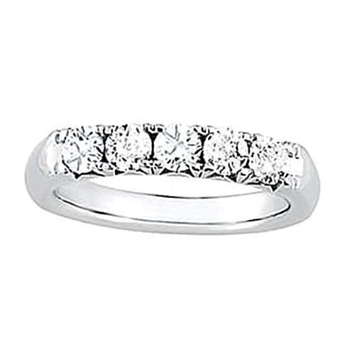 2.50 Karat Weißgold 14K Echt  Diamant-Verlobungsband-Zinken-Set