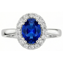 Echter Saphir Ring 2.65 Karat
