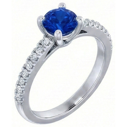 Echter Saphir Ring 2.70 Karat