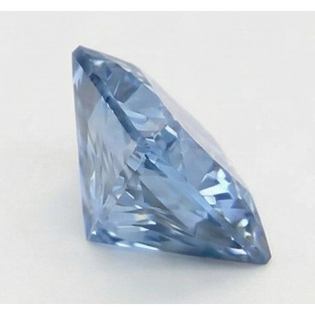3 Karat loser hellblauer Naturdiamant (nicht im Labor gezüchtet) im Prinzessschliff