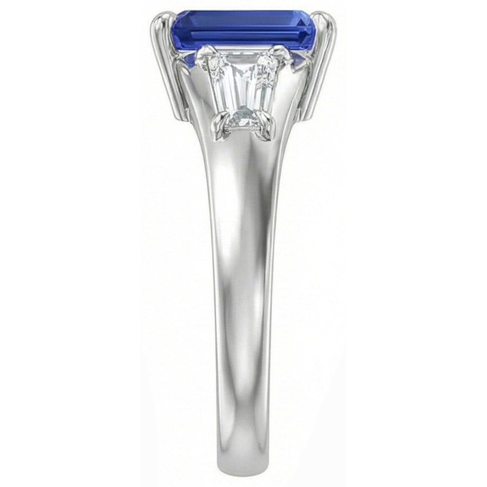 3 Ct Saphir-Ehering