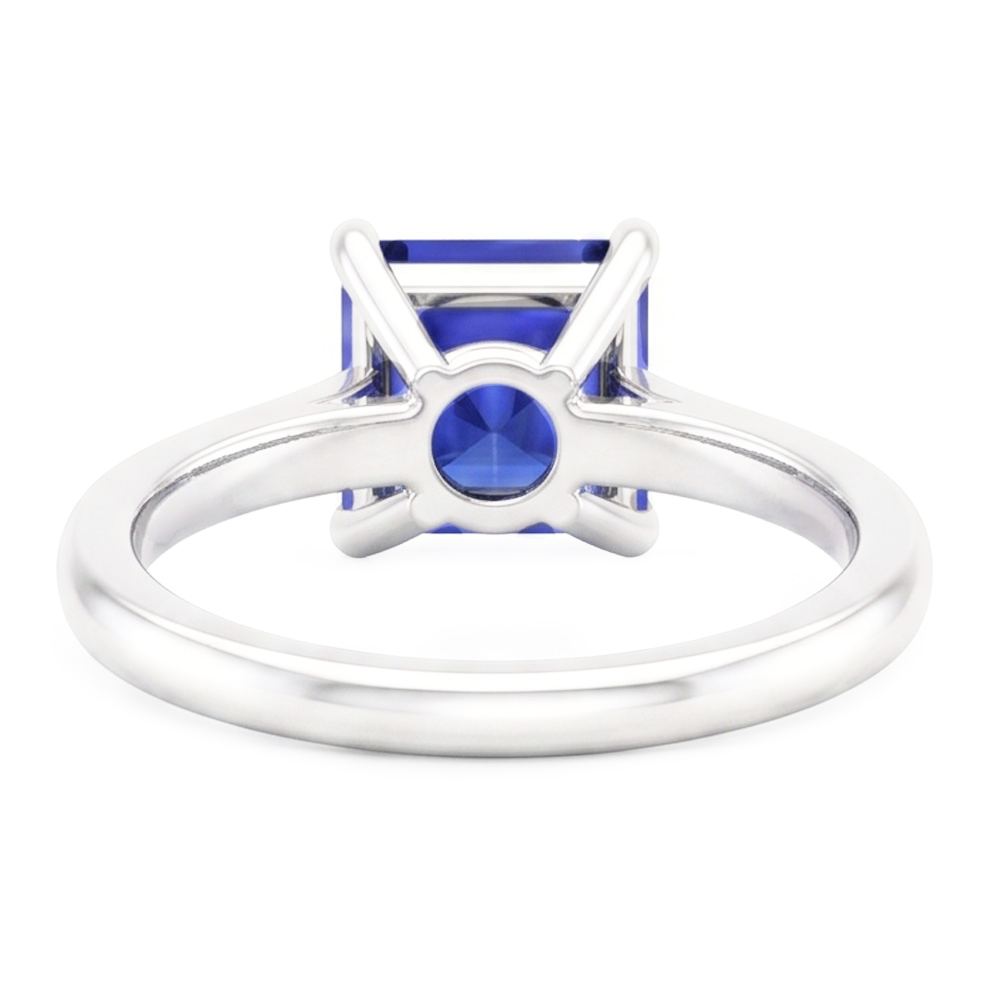3 Karat Saphir-Edelstein-Verlobungsring