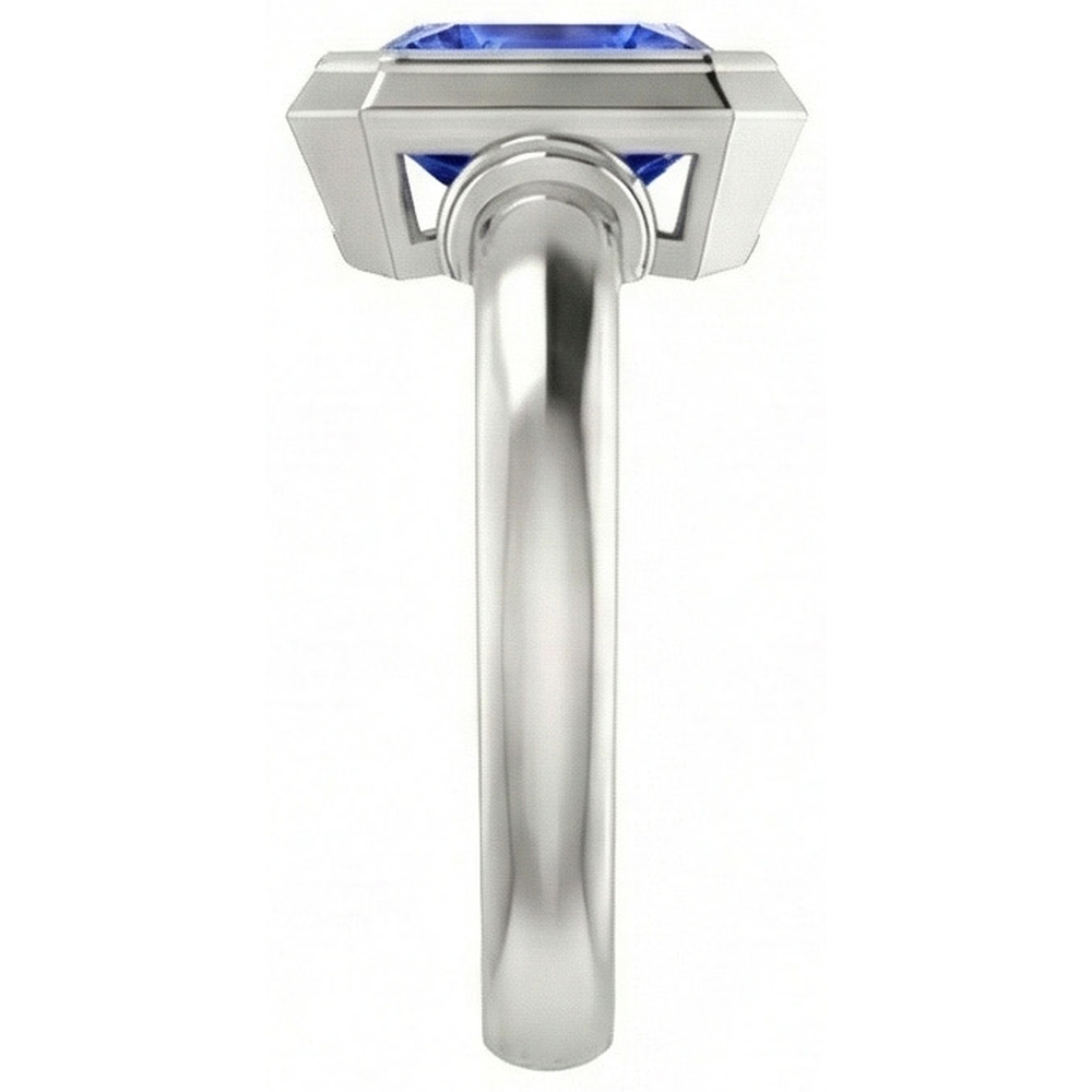 3 Karat Saphir-Verlobungsring