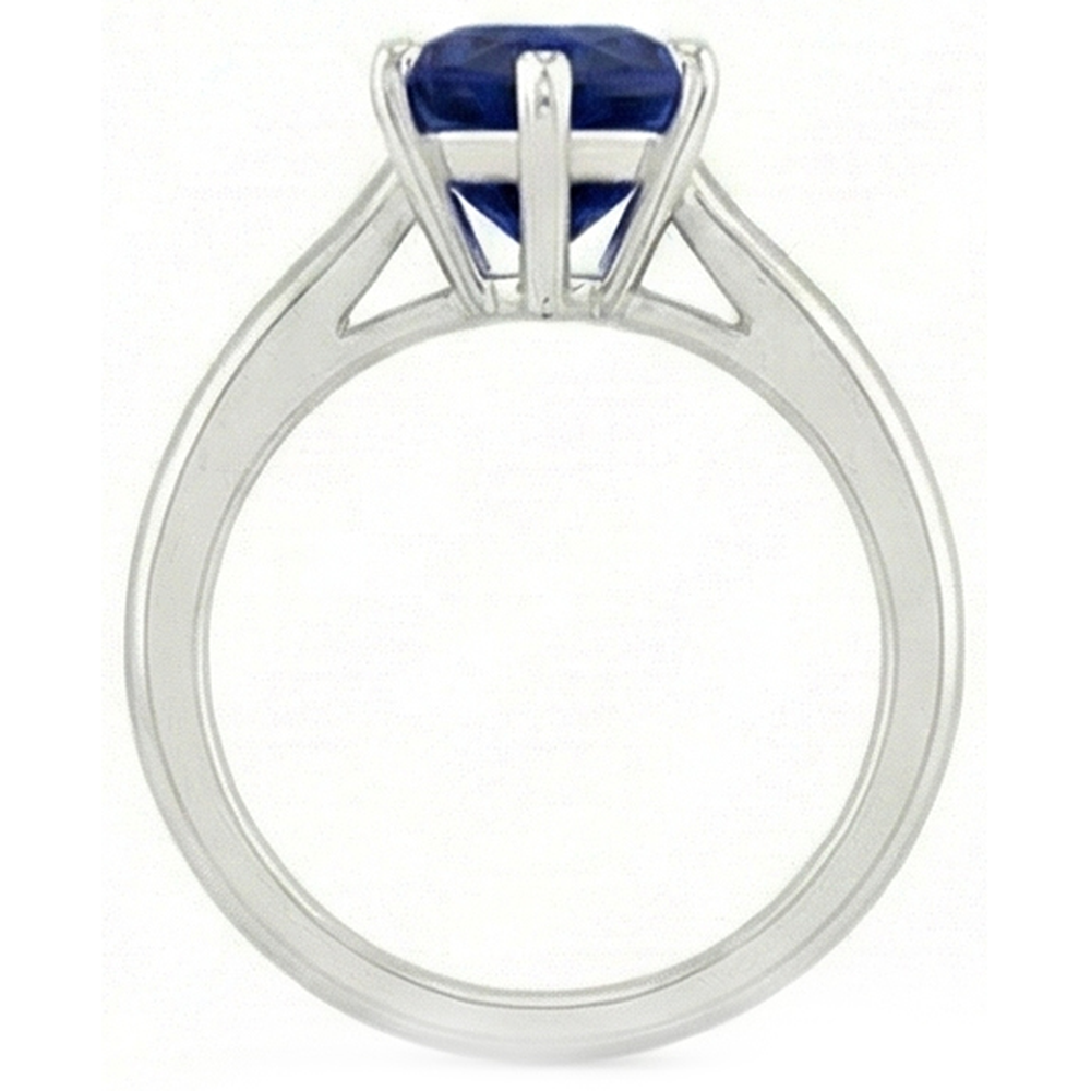 echter pear diamant 3Karat ring auf Weiß