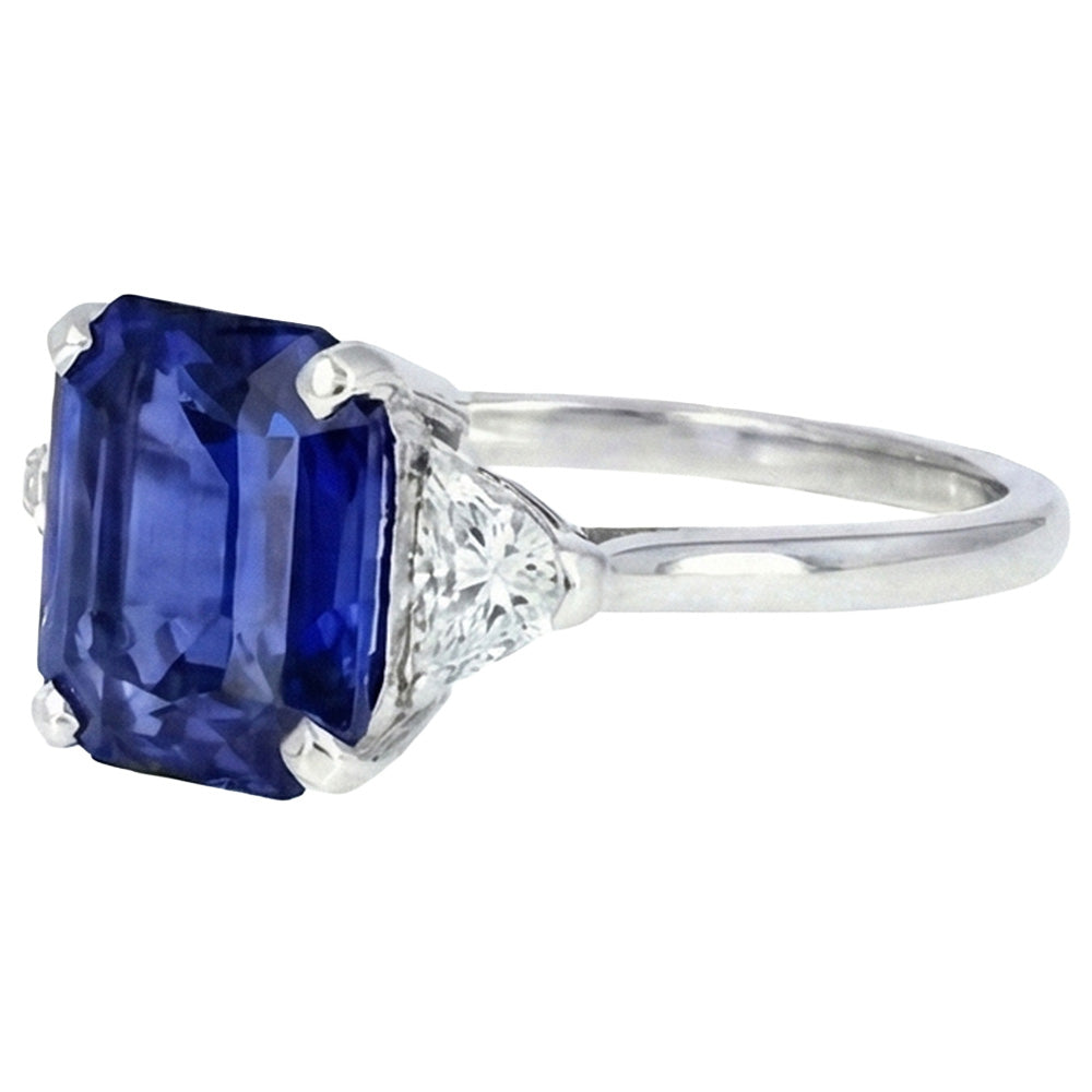 echter diamant 3.50Karat ring Draufsicht
