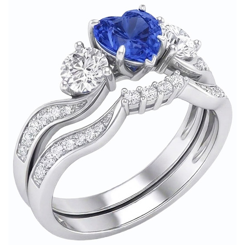 echter round diamant 3Karat ring Seitenansicht