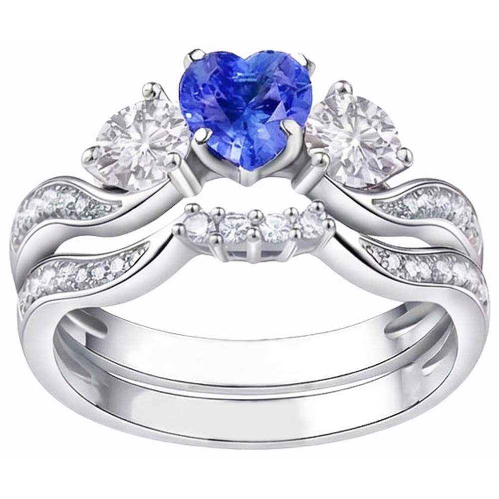 echter round diamant 3Karat ring Vorderansicht