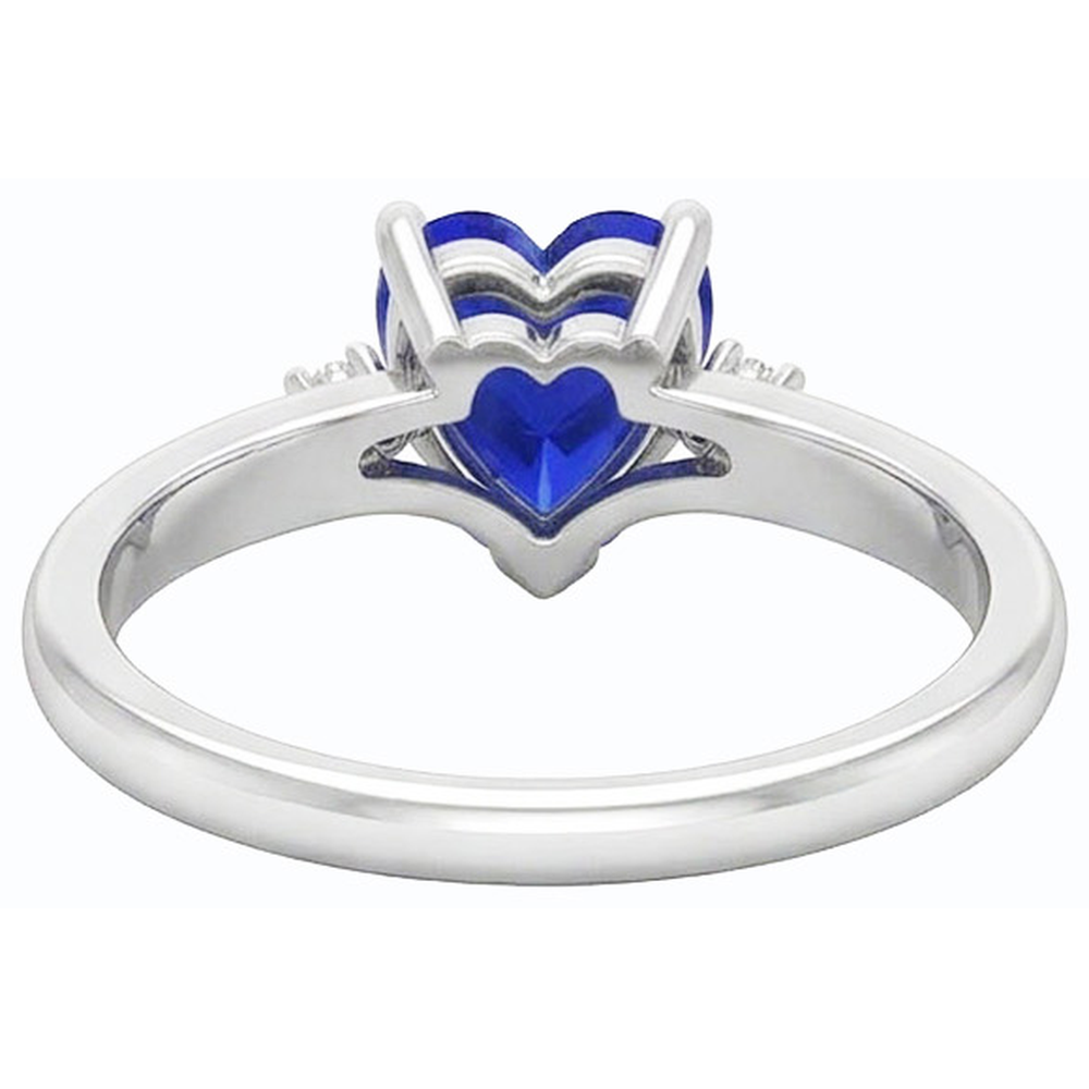 echter round diamant 1.75Karat ring Profilansicht