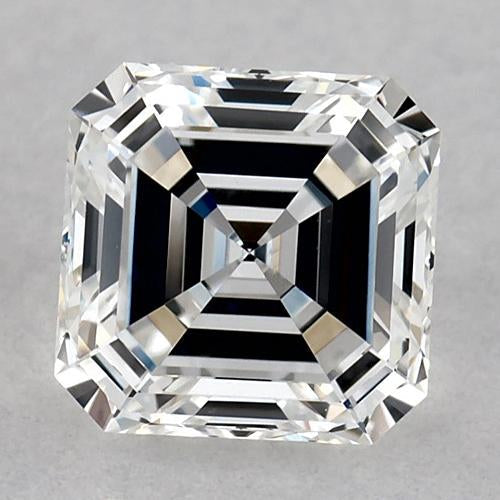 3 Karat Asscher-Diamant, lose, F, VVS1, sehr guter Schliff