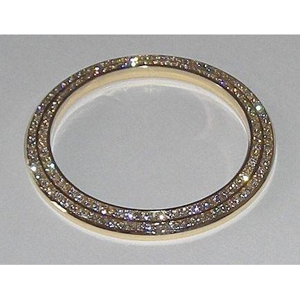 Zeitmesser 14K Gelbgold mit Diamant – Hauptansicht