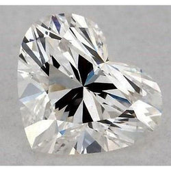 3 Karat Herzförmiger, natürlicher, aus der Erde gewonnener Diamant, lose, F, VS1, sehr guter Schliff