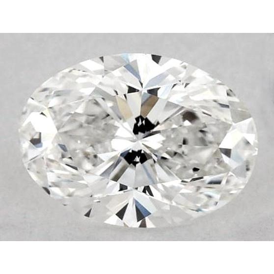 3 Karat ovaler Diamant, lose, E, VVS1, sehr guter Schliff
