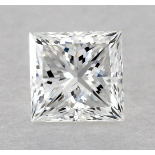 3 Karat, Prinzessschliff, lose, F, VVS1, exzellenter Schliff