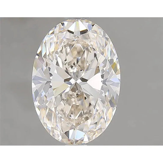 Oval-Schliff Edler Diamant Ring in Gold – Hauptansicht