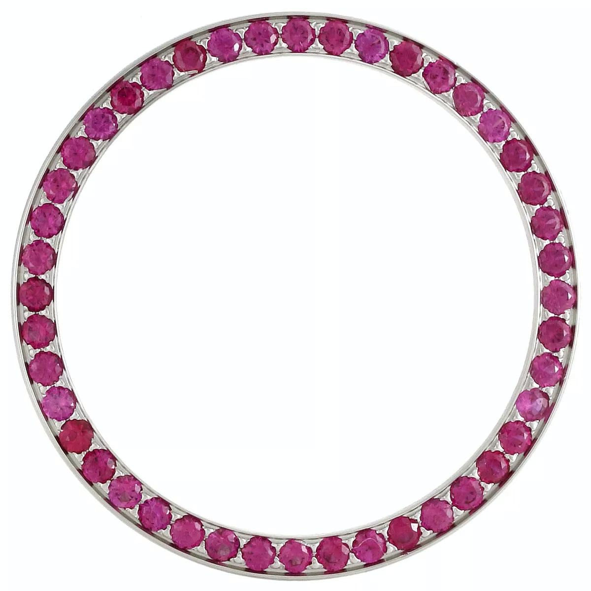 Rubin Luxusuhr 3,5-Karat Stainless Steel – Hauptansicht