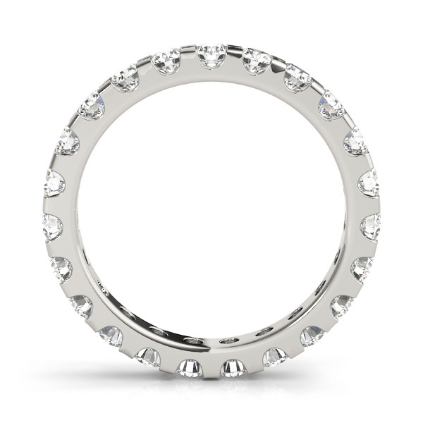 Kunstvoller Eternity Band 0,20 Karat – Frontansicht