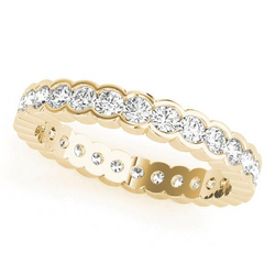 Diamant Eternity Band – 14K Gelbgold 0,20 Karat