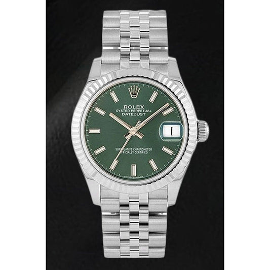 31 mm Rolex Datejust Mintgrüne