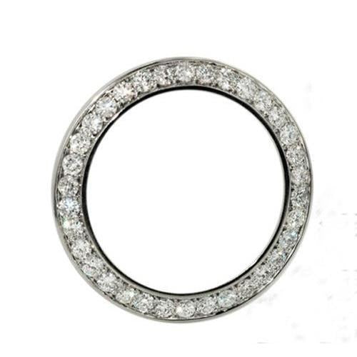Brillantschliff Diamant Ring in 18 Karat Weißgold – Hauptansicht