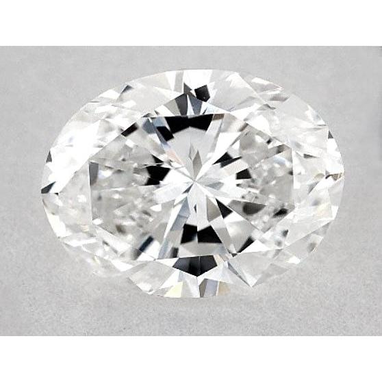 3,25 Karat, ovaler Diamant, lose, F, VVS1, sehr guter Schliff