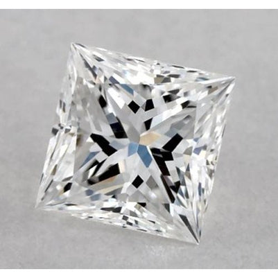 Diamant 3,25 Karat, Prinzessschliff, lose, F, VS1, exzellenter Schliff