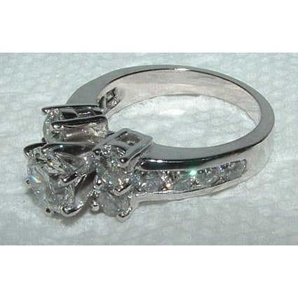 3,25 ct. Echt Diamant-Verlobungsring im antiken Stil