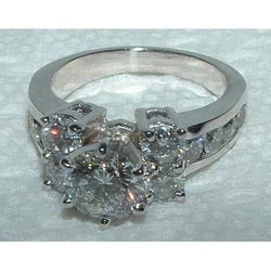 3,25 ct. Echt Diamant-Verlobungsring im antiken Stil