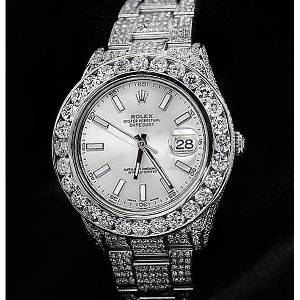 silbernem Zifferblatt Rolex