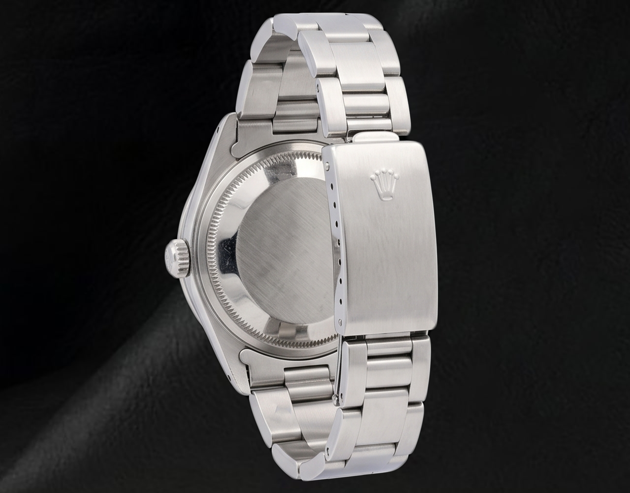 Rolex 34 mm Oyster-Armband 1500 Uhr mit weißem Perlmutt-Diamantzifferblatt