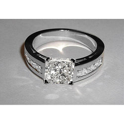 3,50 ct. Verlobungsring mit Echt Diamanten im Prinzessin-Schliff