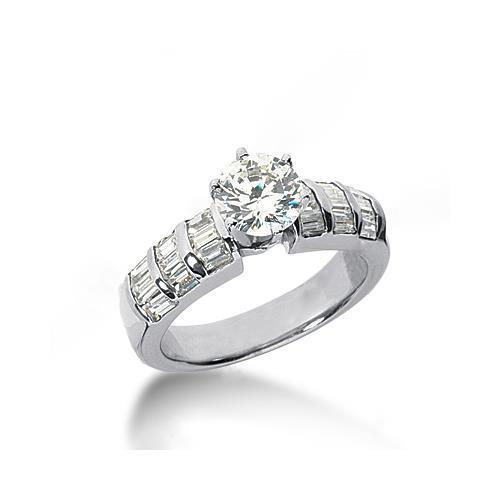 3,51 ct Echt Diamantring Verlobungsringe mit hoher Brillanz
