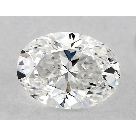 3,75 Karat ovaler Diamant, lose, F VS1, sehr guter Schliff