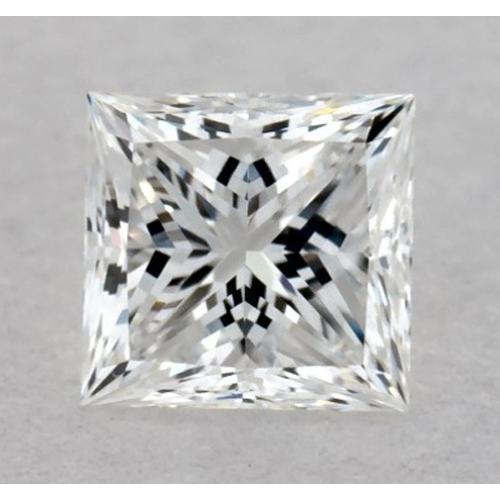 Diamant 3,75 Karat, Prinzessschliff, lose, F, VVS1, exzellenter Schliff